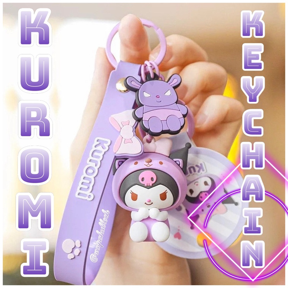 Kuromi Keychain